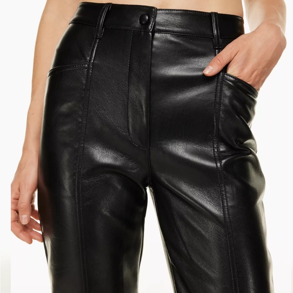 Aritzia Wilfred Rebel Pant - Vegan Leather - Picture 1 of 5